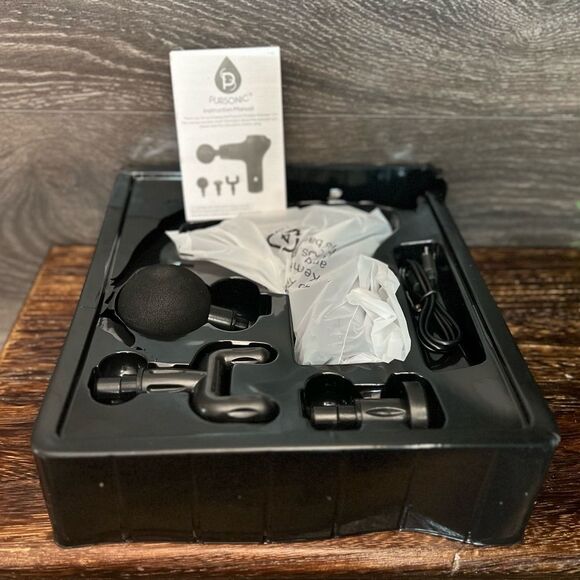 Pursonic 3 Speed Cordless & Rechargeable Professional Massage Gun. New in Box! - Picture 7 of 13